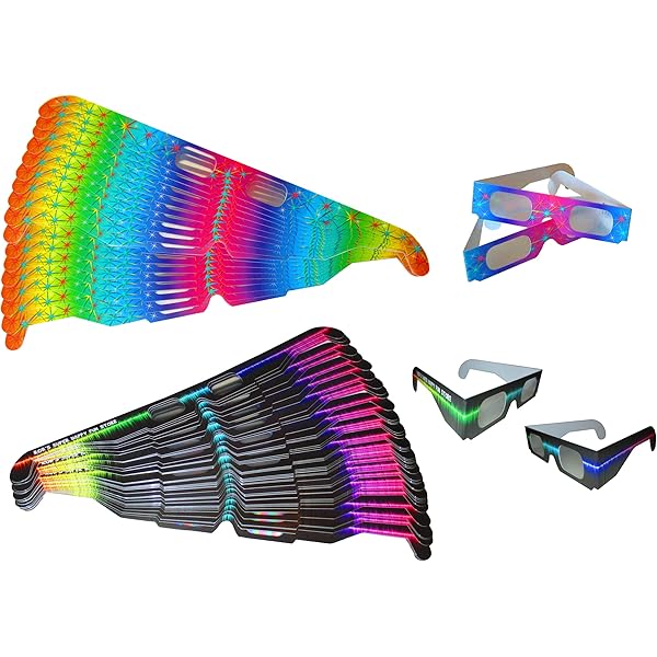 Amazon.com: Rainbow Symphony Diffraction Grating Glasses